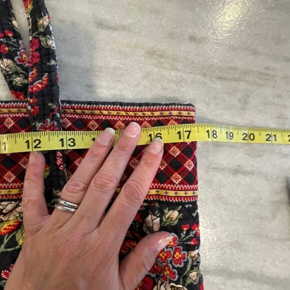 Vera Bradley Matching Set Tote and Makeup Bag #GG - Picture 15 of 16